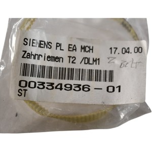 สายพานไทม์มิ่งแบบฟันเฟือง NEW PLC 00334936-01 Zahnriemen T2 / DLM1 อะไหล่ - Product Image 2