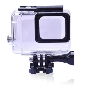 Caméra d'action étanche pour Gopro Hero 5, boîtier de plongée sous-marine, coque de protection