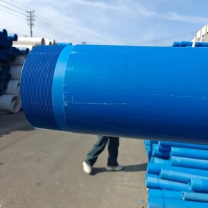 <span class=keywords><strong>Tubo</strong></span> del PVC di drenaggio di 80mm, <span class=keywords><strong>tubo</strong></span> perforato dell'involucro del PVC <span class=keywords><strong>per</strong></span> drenaggio di terra, campi di lisciviazione e controllo delle acque sotterranee - Product Image 1