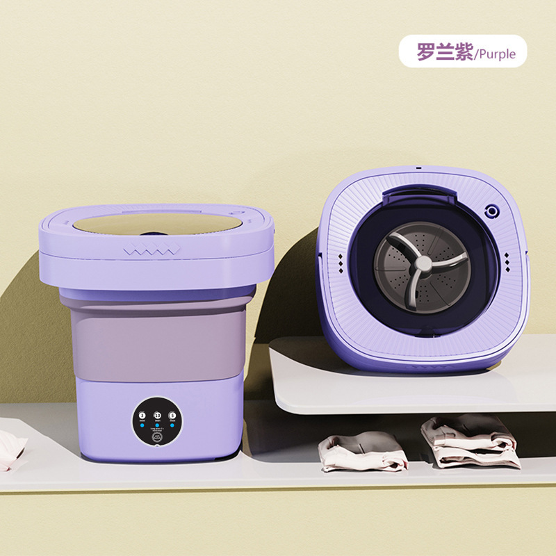 Medium [7l roland purple] blue light + drain basket + drain pipe