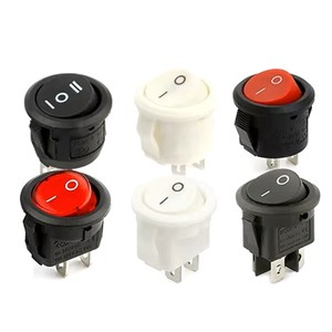 Một cửa mua hỗ trợ tùy biến kcd1 2 3 4 pin 2 3 vị trí chiếu sáng LED ánh sáng vòng Rocker chuyển thuyền - Product Image 2