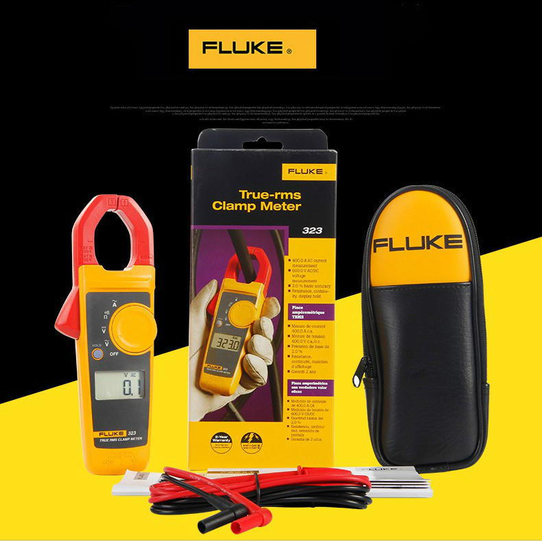 FLUKE 325 Clamp Meter F325 323 324 True RMS Digital Multimeter 400A