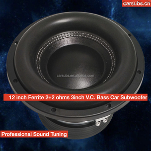 FS 28hz Strong Bass 12" Car Bass Subwoofer Speaker Competition Sub RMS 2000W 4+4ohm 12 Inch 4000W Peak SPL Car Subwoofer