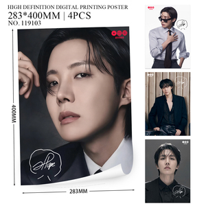 ชุดโปสเตอร์เสียงประกอบสี่ชิ้นสำหรับอัลบั้มอาริรัง |   ของขวัญของเหล่าคนดัง เช่น จิน ซูก้า จีมิน เจโฮป อาร์เอ็ม วี เจเค สำหรับแฟนคลับ - Product Image 5