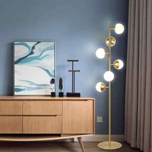 Lampe autoportante moderne en forme d'arbre, <span class=keywords><strong>boule</strong></span> de verre G9, luminaire décoratif d'intérieur, idéal pour une chambre à coucher, offre spéciale, - Product Image 2