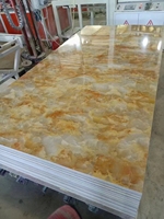 Fabricant chinois de plaques de marbre en acrylique massif 1220X2440mm 3mm avec revêtement UV, grande dalle moderne pour panneau mural d'entrepôt, modèle 3D