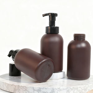 Distributeur de savon à pompe à <span class=keywords><strong>mousse</strong></span> pour le visage Bouteilles à <span class=keywords><strong>mousse</strong></span> pour le lavage des mains en plastique HDPE personnalisé de 500ml - Product Image 1