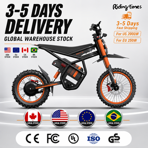 จักรยานไฟฟ้า Ridingtimes GT54 สำหรับสหรัฐอเมริกา 2000W สำหรับยุโรป 250W สำหรับผู้ใหญ่ ขับขี่ออฟโรด ระบบกันสะเทือนเต็มรูปแบบ จักรยานไฟฟ้าวิบาก - Product Image 1