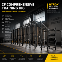 Rack de Potencia Multifuncional Comercial al por Mayor, Rack de Sentadillas de Alta Resistencia, Plataforma de Fitness para Gimnasio, Equipo de Entrenamiento con Logotipo Personalizado