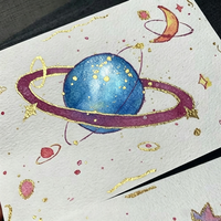 Ensemble de peinture à l'aquarelle solide nacrée de 24 couleurs, fournitures d'art portables pour la peinture et l'école