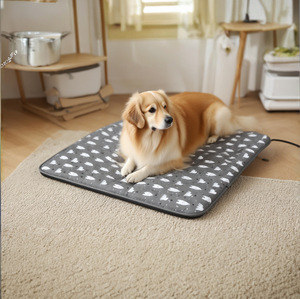 Tear-resistant Pet Electric <strong>Heating</strong> Pad Waterproof Durable Warm <strong>Mat</strong> with Timer for Kittens <strong>Puppies</strong> - Product Image 1