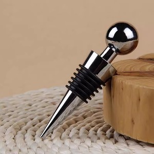 <b>Wine</b> Stopper Alloy Conical With Silicone Seal Creative Design For Bottle Sealing - Product Image 3