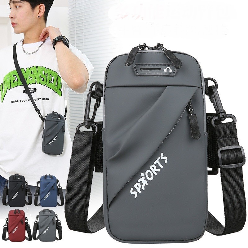 New Breathable Waterproof Nylon Fitness Phone Cover & Bag Holder for Iphone Men's Women's Outdoor Sports Arm Bag Cycling Running