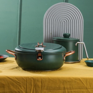 Nhà Bếp Nấu Ăn Công cụ kiểm soát nhiệt độ chiên sâu Tempura nồi và lọc dầu nồi đồ nấu nướng đồ dùng - Product Image 4