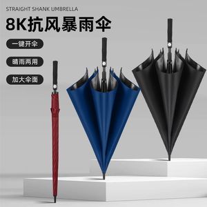 Golf <b>Umbrella</b> Long Handled Durable Reinforced Fiber Ribs Manual Open Business Gifts - Product Image 5