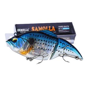 Nouveau leurre bimoule articulé 75mm 13g à descente lente pour la pêche en <span class=keywords><strong>mer</strong></span>, appât dur à longue portée pour la pêche à la proie, en ABS - Product Image 1