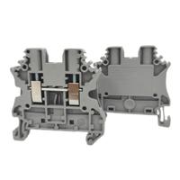 UT série remplacement 4 mm vis Type Din Rail bornier fil connecteur Contact 1000V pour projet d'électricité