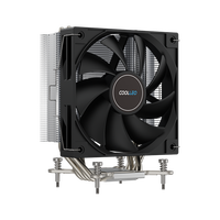 COOLLEO-dissipateur thermique pour ordinateur de bureau A40, radiateur CPU refroidi par air avec ventilateur 12V pour refroidisseur de PC