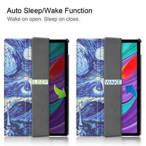 Housse en cuir PU magnétique mince pour Lenovo Tab P11 Pro 11.5 <span class=keywords><strong>TB</strong></span>-J706F 2020/Tab P11 Pro <span class=keywords><strong>TB</strong></span>-716F 2021 - Product Image 2