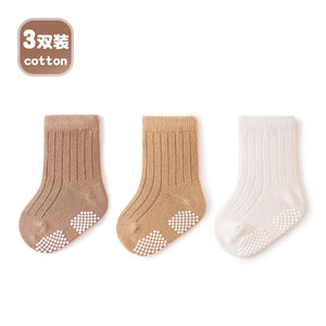 Calzini antiscivolo 3d bambino 1-3 anni antiscivolo per bambini calze per bambini antiscivolo calzini bambino con impugnatura - Product Image 5