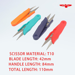 Forbici da Cucito TC-100 Golden Eagle con Manico in Plastica Colorato, Tagliafilo a U, Strumento <span class=keywords><strong>per</strong></span> Punto Croce e Macchina da <span class=keywords><strong>Cucire</strong></span> - Product Image 2