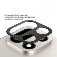 Nouveau pour OnePlus 15 : Protection d'objectif photo en métal avec film protecteur en aluminium pour caméra