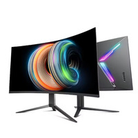 Moniteur de jeu incurvé de 34 pouces, 165 Hz, 1 ms, WQHD, 21:9, écran ultra-large IPS sans cadre, éclairage RVB, écran de bureau pour joueurs PC