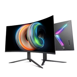 Moniteur de jeu incurvé de 34 pouces, 165 Hz, 1 ms, WQHD, 21:9, écran ultra-large IPS sans cadre, éclairage RVB, écran de bureau pour joueurs PC - Product Image 6