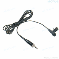 Pro XSW-D ME2-II Sans Fil Lavalier Revers Microphone XS ME2 Cravate Clip-On Pour EW G3 G4 Transmetteur 3.5mm Jack Lock