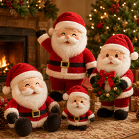 Père Noël en peluche personnalisé en gros – Décoration de Noël, cadeau pour les magasins de détail, fournisseur de décorations de maison pour les fêtes