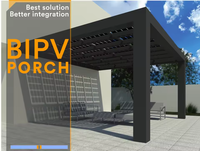 Tuile solaire BIPV autonome à haute efficacité avec cellule photovoltaïque pour l'alimentation électrique domestique et les projets de construction