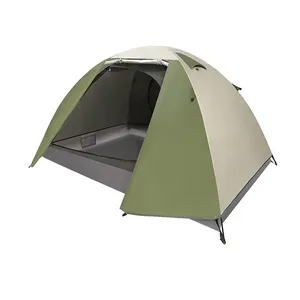 Tentes coupe-vent ultra-légères et portables pour camping en plein air, tente de camping pour couple de 2 personnes, avec installation rapide