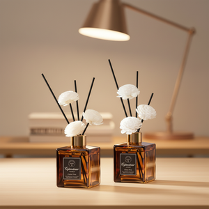 <span class=keywords><strong>Gardenia</strong></span> Fire-Free Aromaterapia Ambientador Sin alcohol Fragancia sostenible de larga duración Botella de vidrio Spray Rentable - Product Image 5