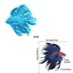 แม่พิมพ์ซิลิโคนรูปปลาเบต้าแบบกึ่งสามมิติ สำหรับตกแต่งผนังห้องนั่งเล่น งานเรซิ่น งานฝีมือตกแต่ง - Product Image 3