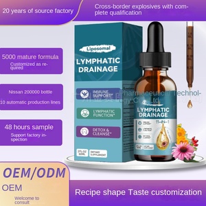 Tùy chỉnh Liposome bạch huyết giọt bằng miệng chất lỏng chế độ ăn uống bổ sung Hot Bán qua biên giới có tính năng echinacea và cây ngưu bàng gốc - Product Image 5