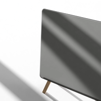 Tableau noir en verre pour bureau et école, surface lisse, écriture fluide, logo personnalisé, fabrication directe OEM ODM