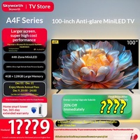 Téléviseur intelligent LCD 4K MiniLED Skyworth 100A4F 100 pouces avec écran papier