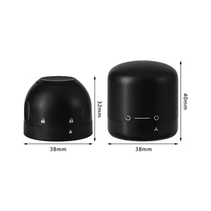 Nouveau bouchon à <span class=keywords><strong>vin</strong></span> multifonctionnel <span class=keywords><strong>de</strong></span> luxe en ABS et silicone, adapté aux bouteilles <span class=keywords><strong>de</strong></span> diamètre 18-19 mm - Product Image 4