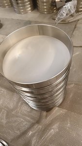 Anti-Clogging Dutch Weave <strong>Sieves</strong> Stainless Steel Wire 20cm 500x3500 Mesh <strong>Fine</strong> Sieving for Food Industry Filters Bending Included - Product Image 3
