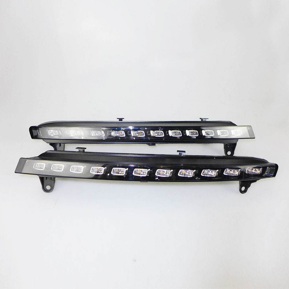 Blanc et jaune clignotant dynamique