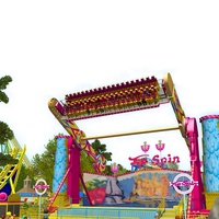 Manèges Top Spin pour parcs d'attractions et parcs de loisirs, équipement professionnel à vendre