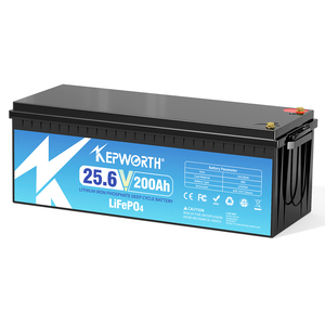 Kepworth chúng tôi EU cổ 24V 100AH 150AH 200AH 300ah <span class=keywords><strong>Lithium</strong></span> sắt Phosphate LiFePO4 pin năng lượng mặt trời cho RV Golf Cart 25.6V 300ah - Product Image 4