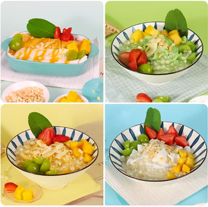 ผงวุ้นอะการ์ 1 กก. วัตถุดิบทำเยลลี่และพุดดิ้ง เกรดอาหาร โคฮัคุโตะ และโยกัน ผงสำหรับร้านชานมโดยเฉพาะ - Product Image 6