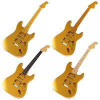 Professional Gold Gloss Single Swing Electric Guitar Body Assembly Cuerpo Profesional for Musical Instrument Accessories