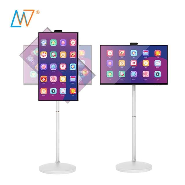 4H-20H Long Battery Life 21.5 22 24 27 32  Inch Mobile Smart Android TV LCD Touch Screen Portable Display