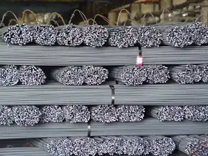 China Steel Supplier Wholesales Ribbed Threaded Steel Bar ASTM Standard Bending Cutting Welding Processing Services Included