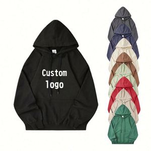 Blank Custom Long Sleeve Winter Cotton French Terry Pullover Sweatshirt <b>Thin</b> Couple Crew Neck <b>Hoodies</b> & Sweatshirts - Product Image 2