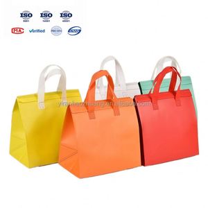Sac isotherme de livraison de nourriture personnalisé avec logo, sac isotherme écologique imperméable pour le déjeuner et l'emballage des aliments - Product Image 1