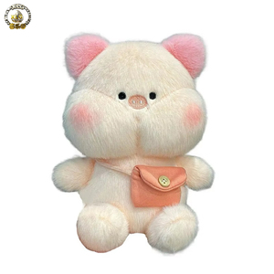 Muñecos de Peluche Premium con Diseño de Animales para Atraer la Atención, de 15-30cm, con Pelo Corto, Novedad para Lanzamiento en Bodas y Anillos Promocionales - Product Image 1