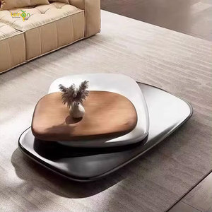 Ý thiết kế hình sáng tạo Bàn <span class=keywords><strong>c</strong></span>à phê tối giản xoay bàn <span class=keywords><strong>c</strong></span>à phê cho phòng khách nhà - Product Image 1